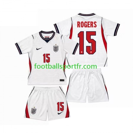Tenue Angleterre Morgan Rogers 15 Enfant Domicile Coupe du monde 2026 Maillot de Foot